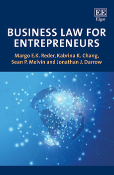 Paperback Business Law for Entrepreneurs Book
