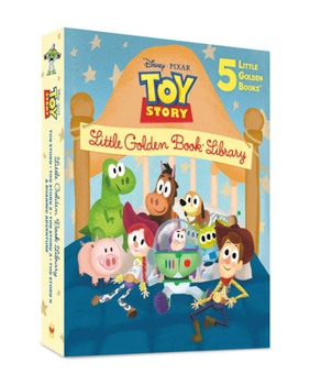 Hardcover Disney and Pixar Toy Story Little Golden Book Library Book