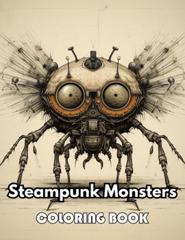 Paperback Steampunk Monsters Coloring Book: eautiful and High-Quality Design To Relax and Enjoy Book