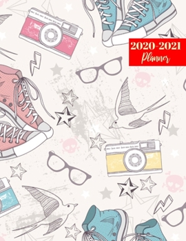 2020-2021 Planner: Cute 24 Months Calendar, 2 Year Appointment Calendar, Business Planners, Agenda Schedule Organizer Logbook and Journal