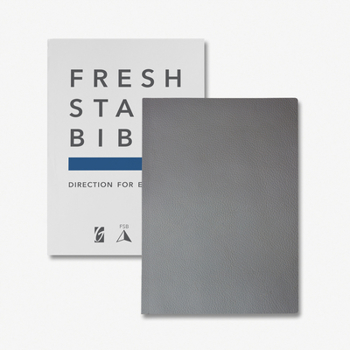 Leather Bound Fresh Start Bible: Premium/Genuine Leather Book