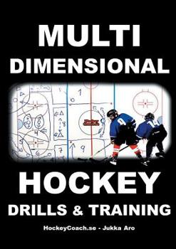 Paperback Multidimensional Hockey Drills and Training Book