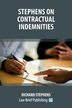 Paperback Stephens on Contractual Indemnities Book