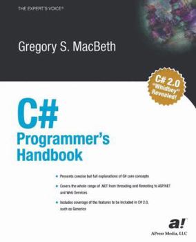 Paperback C# Programmer's Handbook Book