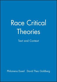 Hardcover Race Critical Theories Book