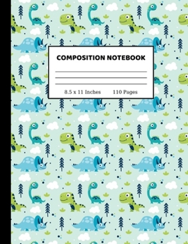 Composition Notebook: Wide Ruled Paper Notebook Journal | Cute Wide Blank Lined Workbook for Teens Kids Students Girls for Home School College Writing Notes | 8.5 x 11 Inches 110 pages