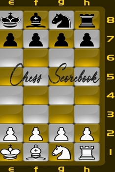 Paperback Chess Scorebook: Chess Scorebook & Notation Pad Book