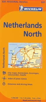 Map Michelin Netherlands North Book