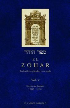 Hardcover Zohar, El V [Spanish] Book