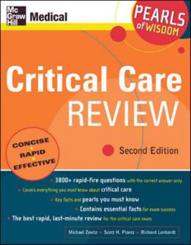 Paperback Critical Care Review: Pearls of Wisdom, Second Edition Book