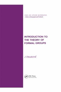 Hardcover Introduction to the Theory of Formal Groups Book