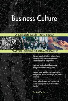 Paperback Business Culture A Complete Guide - 2019 Edition Book