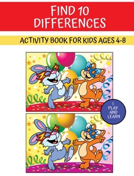 Hardcover Find 10 differences Book