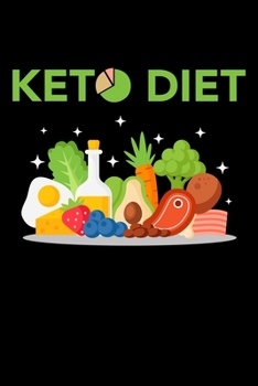 Paperback Keto Diet: 6x9 120 pages blank - Your personal Diary Book
