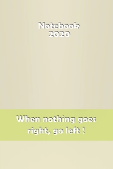 Paperback Lined Notebook: 2020 Daily Planner - To Do List, Appointment Notebook, Financial Planner Book