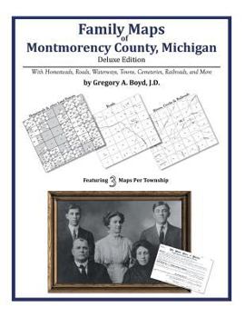 Paperback Family Maps of Montmorency County, Michigan Book