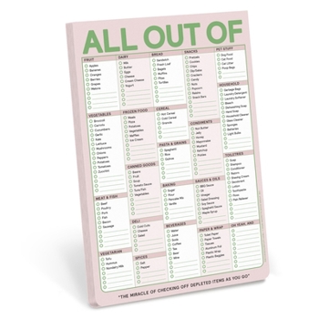 Misc. Knock Knock All Out of Pad with Magnet (Dusty Rose) Book