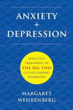 Hardcover Anxiety + Depression: Effective Treatment of the Big Two Co-Occurring Disorders Book