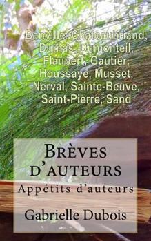 Paperback Appetits d'auteurs [French] Book