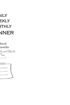 Paperback Daily Planner undated Alphabet N Personalised: Monthly, Weekly, Daily and Hourly Planner Undated size 6x9 inch from Rain Journals. Book