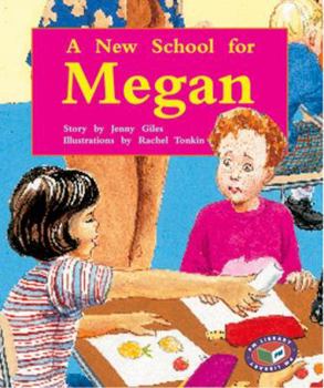 Paperback A New School for Megan PM Purple Set B: New School for Megan Book