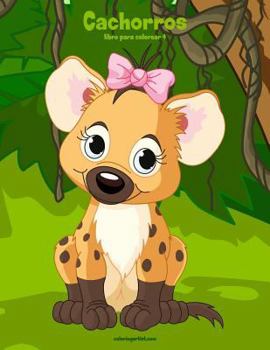 Paperback Cachorros libro para colorear 4 [Spanish] Book