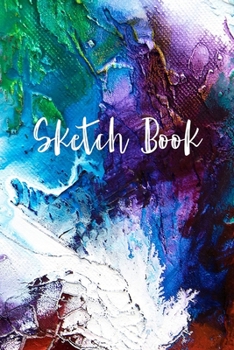 Paperback Sketchbook Book: 8.5" X 11", Personalized Artist Sketchbook: 120 pages, Sketching, Drawing and Creative Doodling. Large Blank Pages For Book