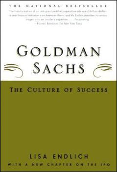 Paperback Goldman Sachs: The Culture of Success Book