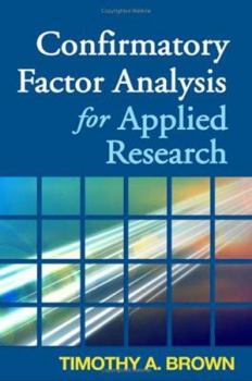 Paperback Confirmatory Factor Analysis for Applied Research, First Edition Book