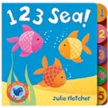 Hardcover 123 Sea! Book
