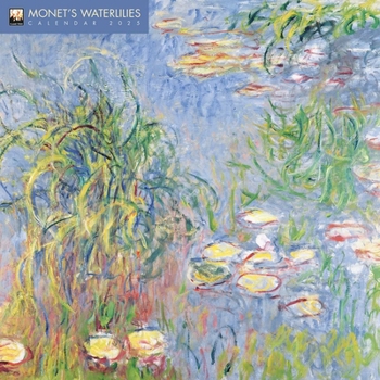 Calendar Monet's Waterlilies Wall Calendar 2025 (Art Calendar) Book