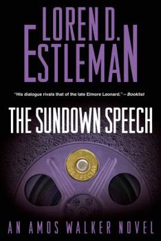 Hardcover The Sundown Speech: An Amos Walker Mystery Book