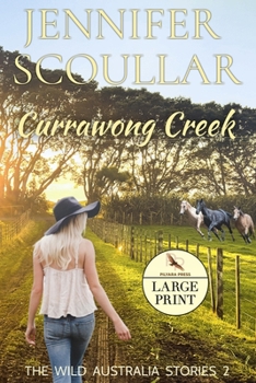 Paperback Currawong Creek - Large Print [Large Print] Book