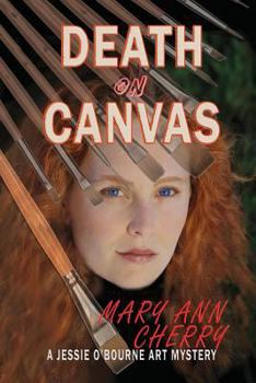 Paperback Death on Canvas Book