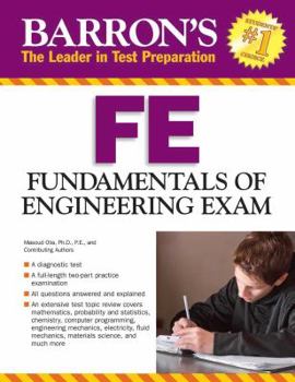 Paperback Fe Exam: Fundamentals of Engineering Exam Book
