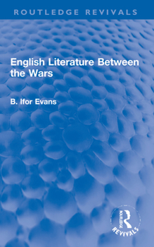 Paperback English Literature Between the Wars Book