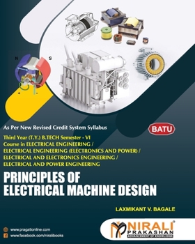 Paperback Principles of Electrical Machine Design Book
