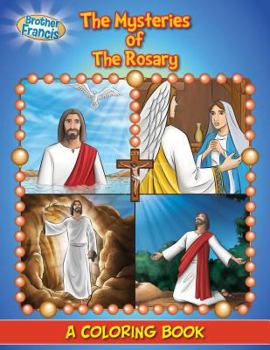 Paperback Mysteries of Rosary Color Bk Book