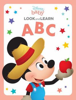Hardcover Disney Baby: Look and Learn ABC Book