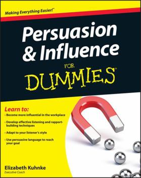 Paperback Persuasion and Influence for Dummies Book