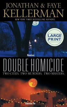 Hardcover Double Homicide [Large Print] Book