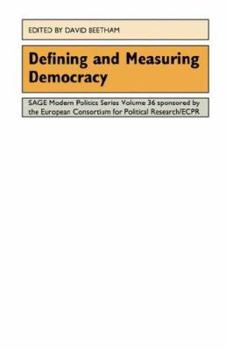 Paperback Defining and Measuring Democracy Book
