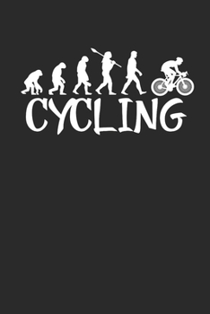 CYCLING: Rad Notizbuch Mountain Bike Planner Cycle Notebook Cyclist Journal 6x9 liniert