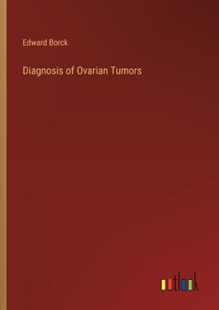 Paperback Diagnosis of Ovarian Tumors Book