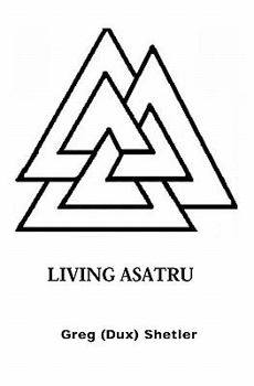 Paperback Living Asatru Book