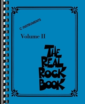 Paperback The Real Rock Book BB Fake Book for C Instruments Rock and Pop Sheet Music Songbook with Chords and Melodies Hal Leonard Real Book for Piano, Guitar, Book