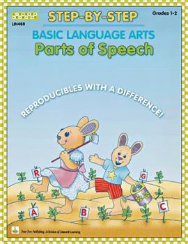Paperback Step-By-Step Basic Language Arts: Usage and Parts of Speech Grades 1-2 Book