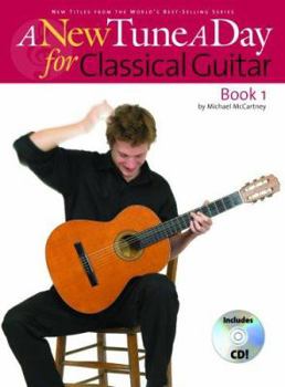 Paperback Classical Guitar: Book 1 [With Audio CD and Pull-Out Chart Giving Note Positions] Book