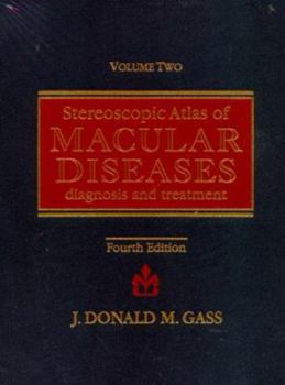 Hardcover Stereoscopic Atlas of Macular Diseases Text & CD-ROM Package Book