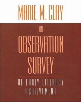 Paperback An Observation Survey: of early literacy achievement Book